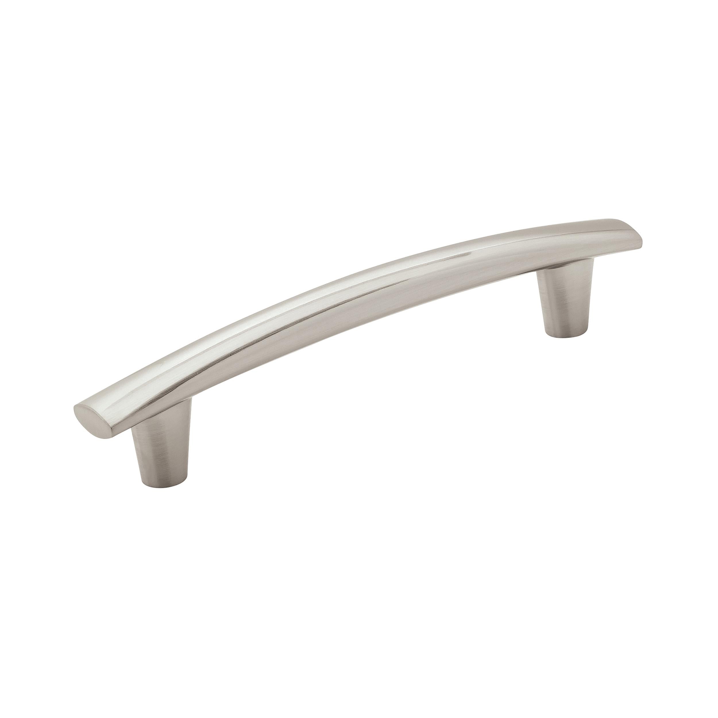 Willow 5-1/16 inch (128mm) Center-to-Center Satin Nickel Cabinet Pull