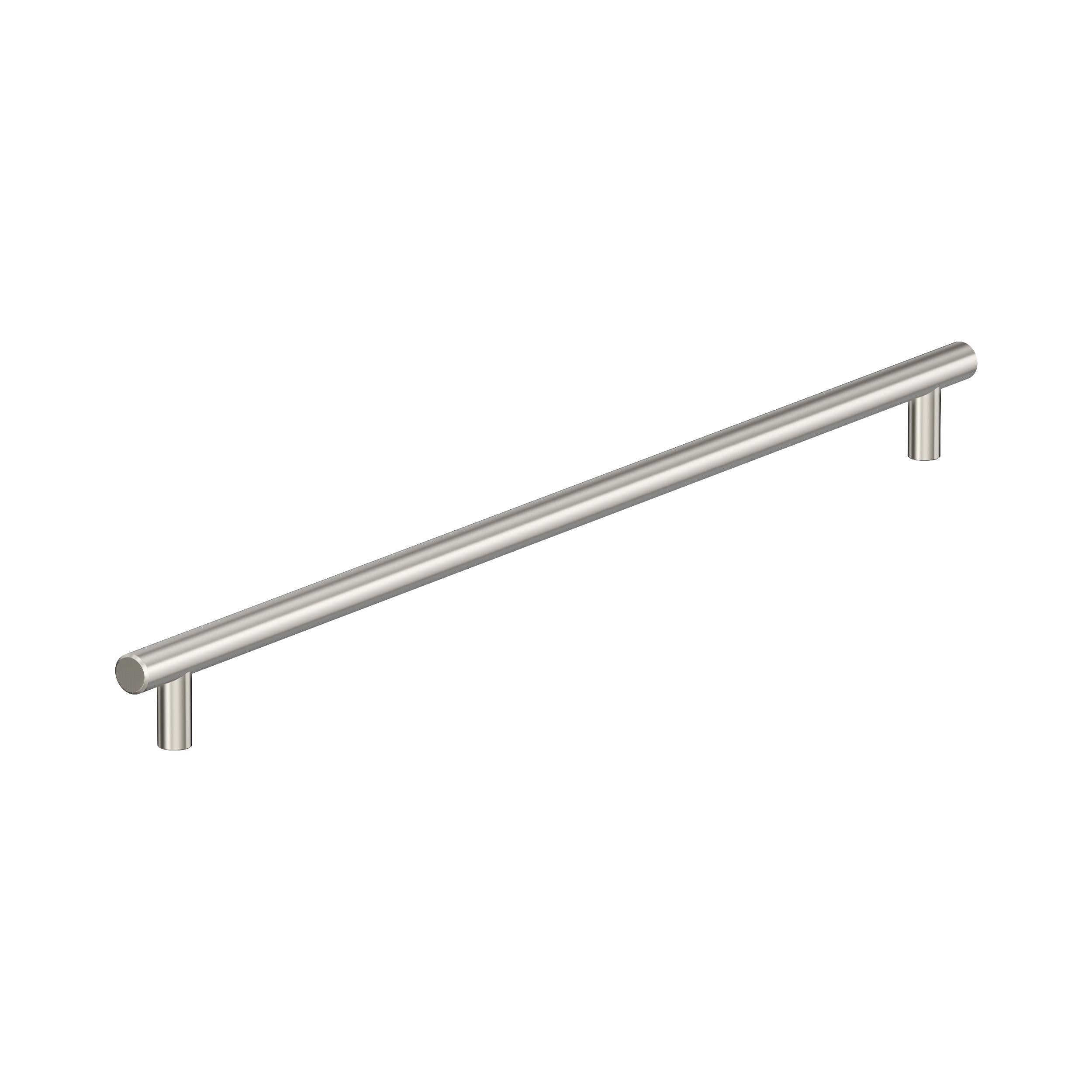 Bar Pulls 24 inch (610mm) Center-to-Center Sterling Nickel Appliance Pull