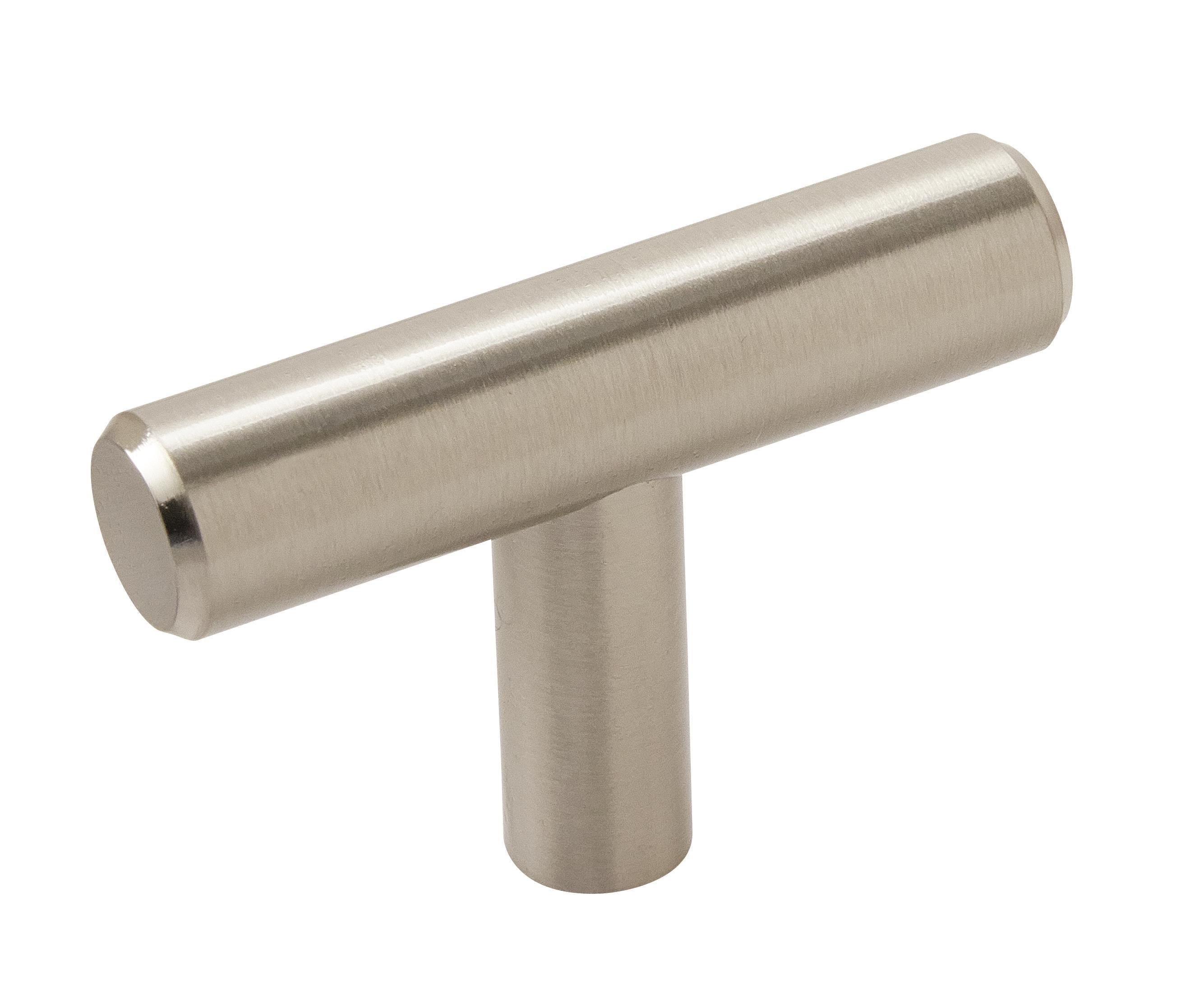 Bar Pulls 1-15/16 inch (49mm) Length Sterling Nickel Cabinet Knob