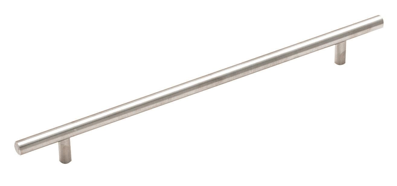 Bar Pulls 10-1/16 inch (256mm) Center-to-Center Sterling Nickel Cabinet Pull